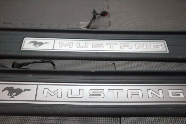 2021 Ford Mustang GT  RH & LH Door Sill Scuff Plate set - OEM