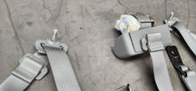 Load image into Gallery viewer, 2011-2014 Ford F-150 Super Cab Grey Rear Seat Belt Set OEM13
