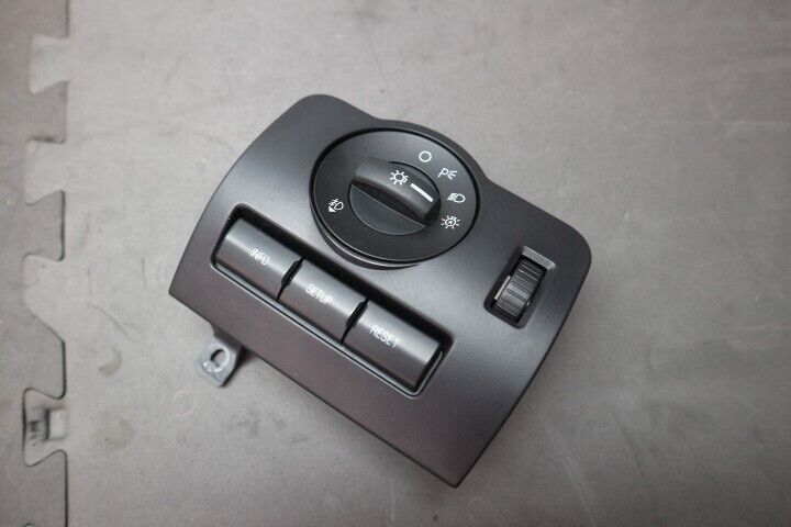 2011-2012 Ford Mustang GT Headlight Switch w/ Dash Trim Bezel OEM