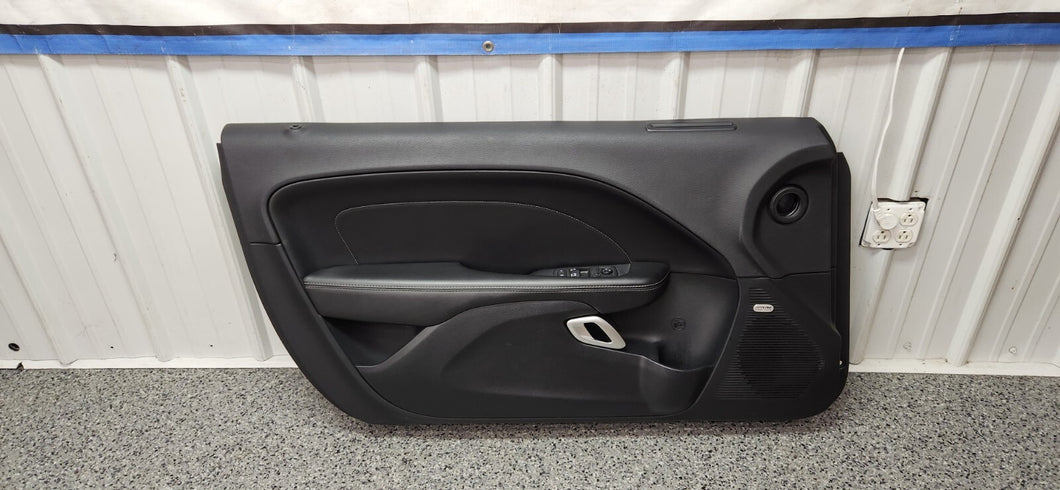 2015-2018 Dodge Challenger Scat Pack LH Driver Door Trim Panel OEM
