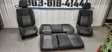 Load image into Gallery viewer, 2011-2014 Dodge Challenger Black/Gray Cloth Seat Set - OEM0
