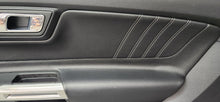 Load image into Gallery viewer, 2015-2023 Ford Mustang GT V6 LH &amp; RH Leather Insert Door Panel SET OEM2
