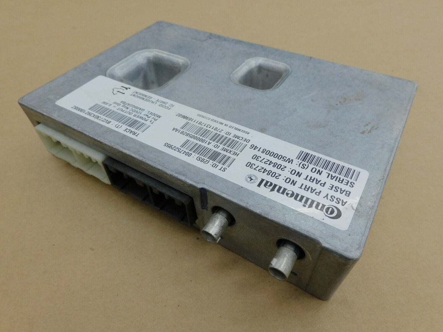 2010 CHEVY CAMARO ONSTAR COMMUNICATION CONTROL MODULE 20842730