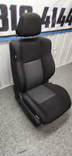 Load image into Gallery viewer, 2018-2023 Dodge Challenger Black/Gray Cloth Seat Set - OEM12
