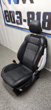 Load image into Gallery viewer, 2015-2017 Ford Mustang GT Coupe Black Leather Seat Set Front Back OEM16
