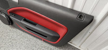 Load image into Gallery viewer, 2005-2009 Ford Mustang GT Black/Red Door Panel Set OEM1
