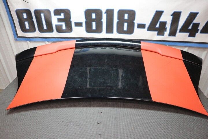 2010-2012 Chevrolet Camaro Trunk Lid w/ Spoiler "Black/Orange" OEM