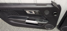 Load image into Gallery viewer, 2015-2023 Ford Mustang GT V6 Leather Insert Door Panel Set "Memory" OEM8
