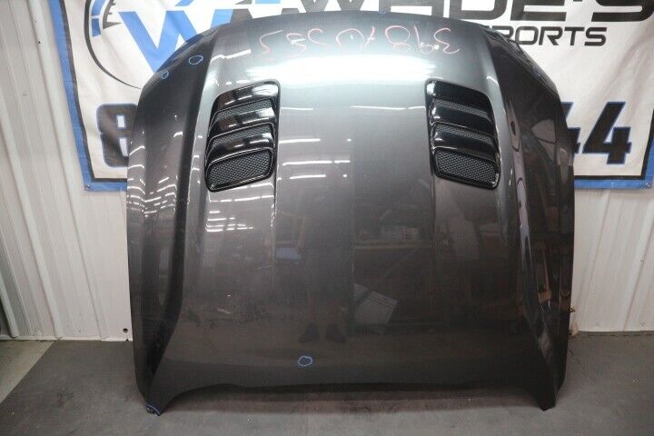 2018-2023 Ford Mustang GT 5.0 Hood "Grey J7" w/vents OEM