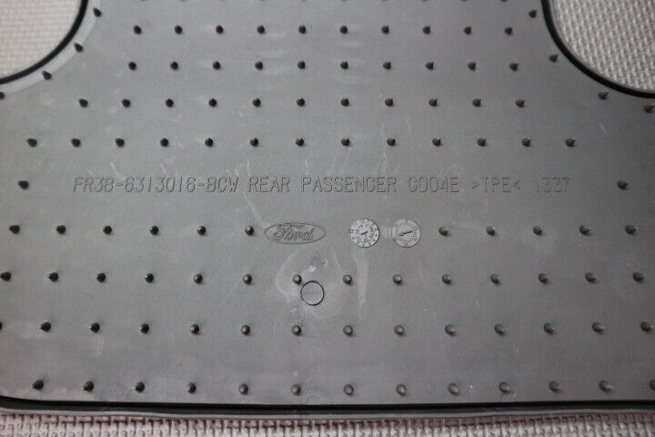 2015-2023 Ford Mustang Rubber Floor Mat Front & Rear OEM