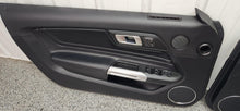 Load image into Gallery viewer, 2015-2023 Ford Mustang GT Premium Vert LH/RH Leather Insert Door Panel SET OEM9
