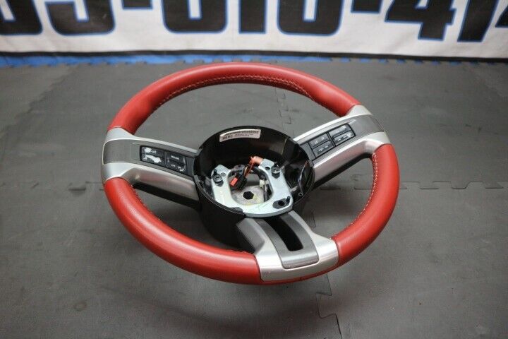 2011 Ford Mustang GT 5.0 "Manual" Steering Wheel Red OEM