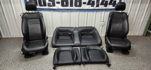 Load image into Gallery viewer, 2015-2017 Ford Mustang GT Black Leather Seat Set Heated &amp; Cooled OEM0
