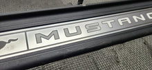 Load image into Gallery viewer, 2015-2023 Ford Mustang GT Door Sill "My Color" Scuff Plate SET OEM
