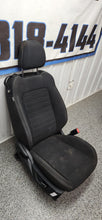 Load image into Gallery viewer, 2015-2017 Ford Mustang GT "Mustang" Black Cloth Power Seats -  Front Only- OEM4
