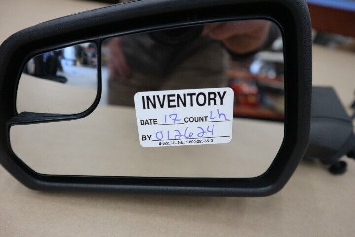 2015-2020 Ford Mustang GT LH Driver Mirror "BLACK" OEM