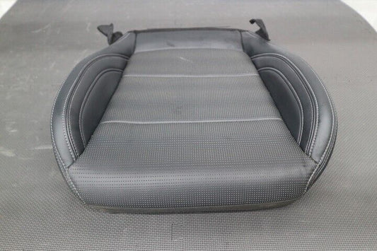 2024 Ford Mustang LH Driver Black Leather Seat Cushion OEM