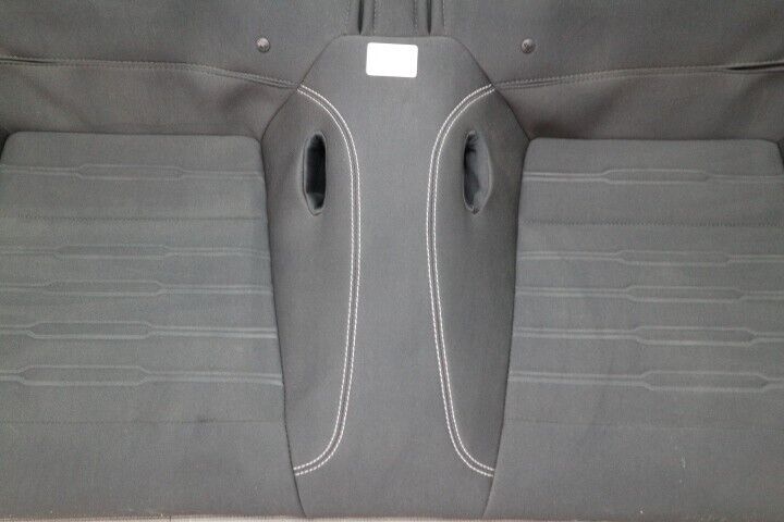 2015-2017 Ford Mustang GT V6 Coupe Black Cloth Lower Back Seat OEM