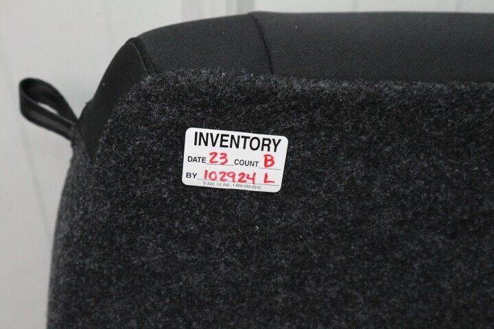 2018-2023 Ford Mustang LH Driver Upper Rear Seat Cloth OEM