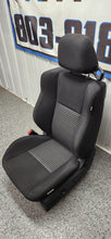 Load image into Gallery viewer, 2018-2023 Dodge Challenger Black/Gray Cloth Seat Set - OEM18

