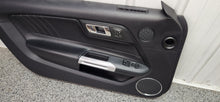 Load image into Gallery viewer, 2015-2023 Ford Mustang GT V6 Leather Insert Door Panel SET OEM10
