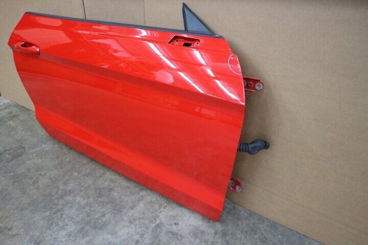 2015 2022 Ford Mustang GT V6 RH Passenger Door Complete w/Glass "Red" -- OEM