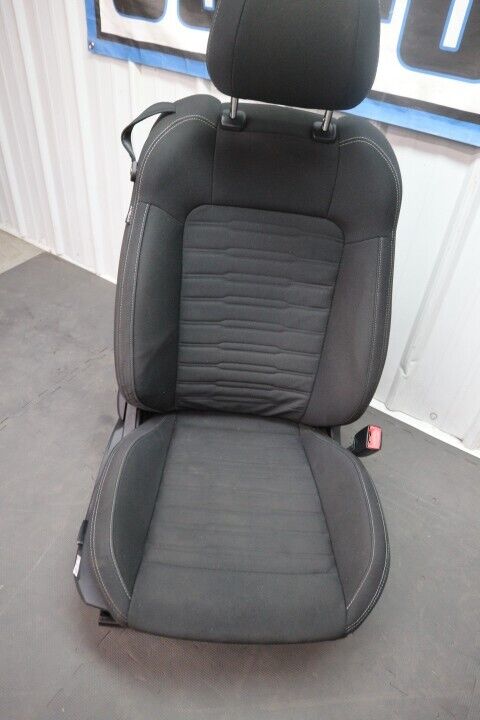 2015-2017 Ford Mustang GT Black Cloth Seat Set Power OEM