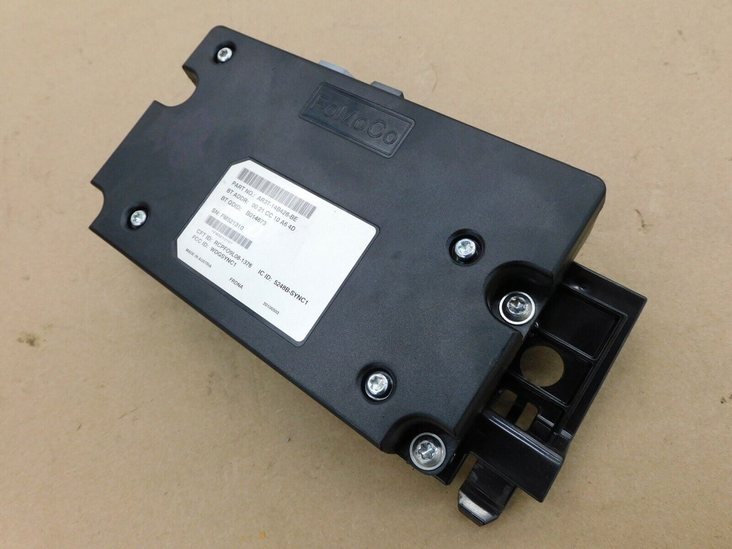 2012 Ford Mustang Auxiliary Protocol Interface Module Part Number#AR3T-14B428-BE