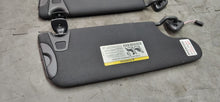 Load image into Gallery viewer, 2017-2023 Dodge Challenger Black Sun Visor Set OEM1
