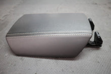 Load image into Gallery viewer, 2010-2015 Chevrolet Camaro Center Console Lid Armrest White Stitch - OEM
