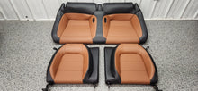 Load image into Gallery viewer, 2018-2023 Ford Mustang GT Mahogany Leather Seat Set Front Back OEM1
