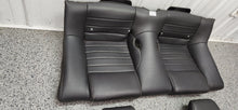 Load image into Gallery viewer, 2010-2014 Ford Mustang GT Convertible Black Leather Seat Set Front Back OEM6
