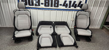 Load image into Gallery viewer, 2024-2025 Ford Mustang GT Black/Gray - Cloth/Leather Seat "Set" - OEM
