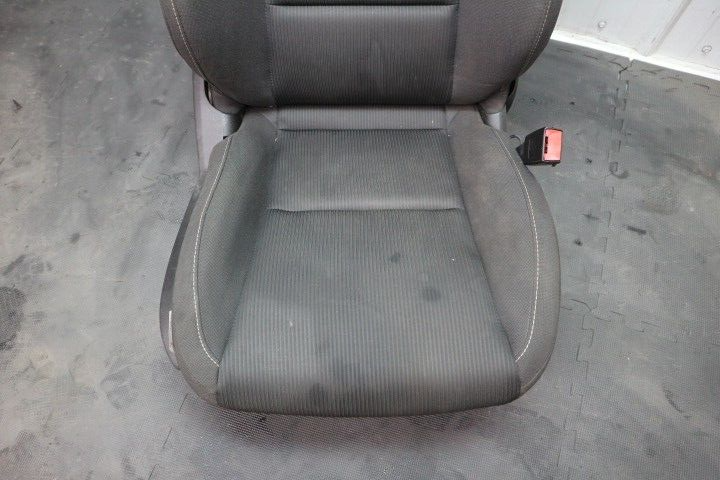 2010-2015 Chevy Camaro SS Front & Rear Black Cloth Seats Coupe Power OEM