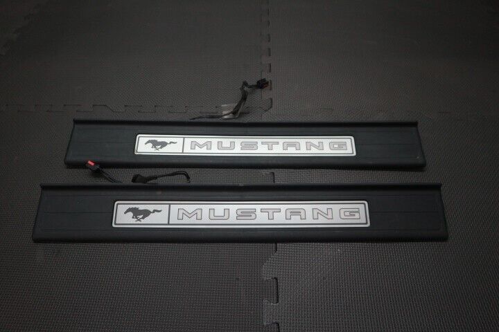 2021 Ford Mustang GT  RH & LH Door Sill Scuff Plate set - OEM