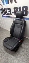 Load image into Gallery viewer, 2015-2017 Ford Mustang GT Coupe Black Leather Seat Set Front Back OEM9
