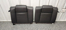 Load image into Gallery viewer, 2005-2009 Ford Mustang Black Leather Seat Set OEM
