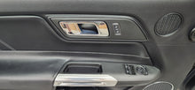 Load image into Gallery viewer, 2015-2023 Ford Mustang GT V6 EcoBoost LH &amp; RH Leather Insert Door Panel SET OEM
