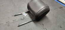 Load image into Gallery viewer, 2011-2014 Ford Mustang Black Leather Driver Headrest White Stitch OEM1
