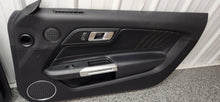 Load image into Gallery viewer, 2015-2023 Ford Mustang GT Mahogany Stitch Door Panel Set OEM4
