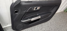 Load image into Gallery viewer, 2015-2023 Ford Mustang GT V6 EcoBoost LH &amp; RH Cloth Insert Door Panel SET OEM
