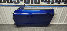 Load image into Gallery viewer, 2010-2014 Ford Mustang GT V6 LH Driver Door Complete w/Glass "Blue" OEM
