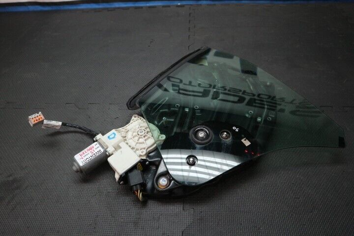 2015-2017 Ford Mustang Convertible LH Driver Quarter Window & Motor - OEM