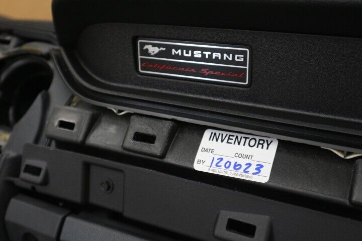 2018-2020 Ford Mustang GT V6 Dash Pad "California Special" BLACK/RED-OEM