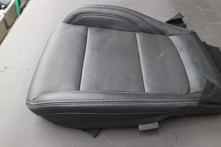 2024 Ford Mustang LH Driver Black Leather Seat Cushion OEM