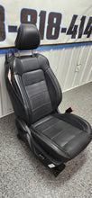 Load image into Gallery viewer, 2015-2017 Ford Mustang Front Black Leather Seats "Convertible" OEM
