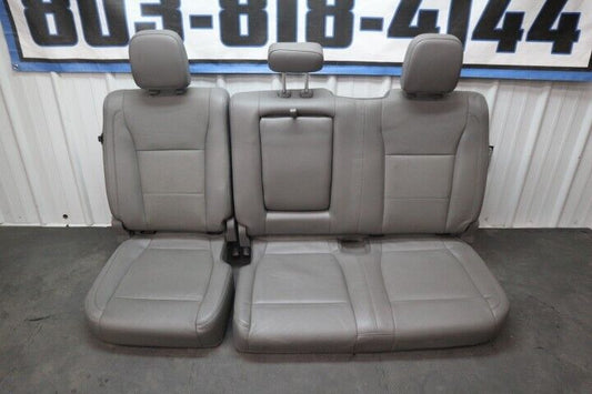 2015-2021 Ford F-150 Rear Crew Cab Grey Leather Seat Complete OEM