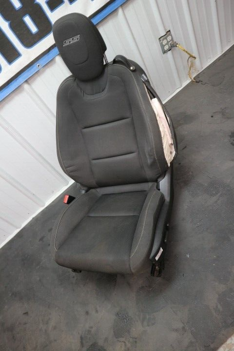 2010-2015 Chevy Camaro SS Front & Rear Black Cloth Seats Coupe Power OEM