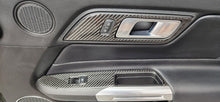 Load image into Gallery viewer, 2018-2023 Ford Mustang GT V6 LH RH Premium Leather Insert Door Panel SET OEM3
