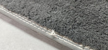 Load image into Gallery viewer, 2015-2026 Ford Mustang Front ONLY Floor Mats "Silver" Stitching OEM2
